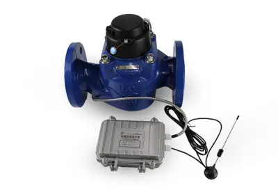 WS Detachable Vertical Woltman IoT Water Meter